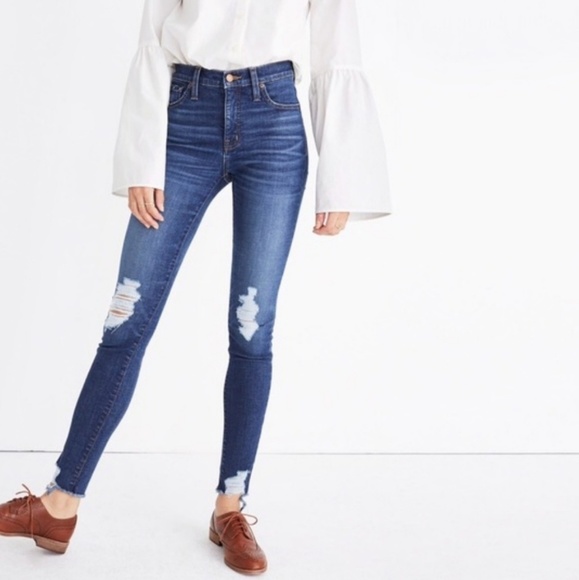 Madewell Denim - Madewell 9" High-Rise Skinny Jeans